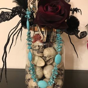Turquoise layer necklace